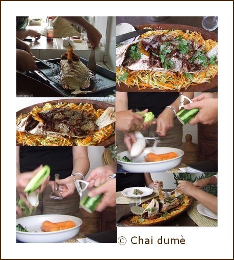 mosaique badeche 18831795 Pepper & ginger ou poisson retour des îles