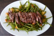 Magret de canard au miel et au piment