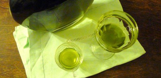 liqueur de verveine citronnelle "home made"