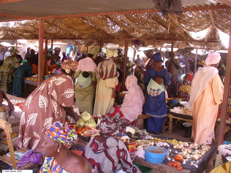 marché en Afrique