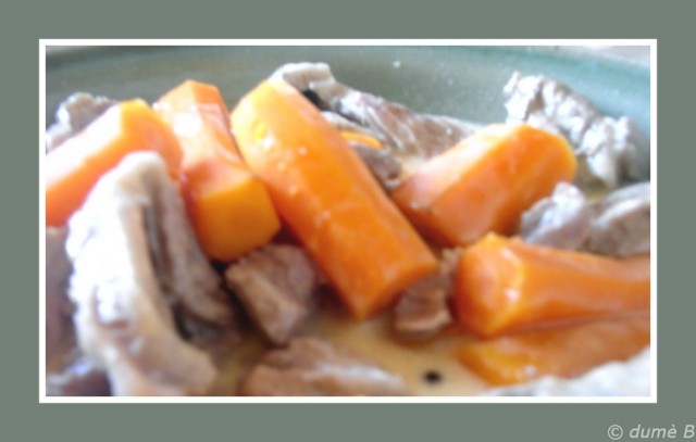 blanquette à la vanille