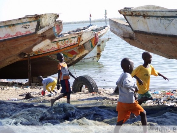 pirogues au Sénégal