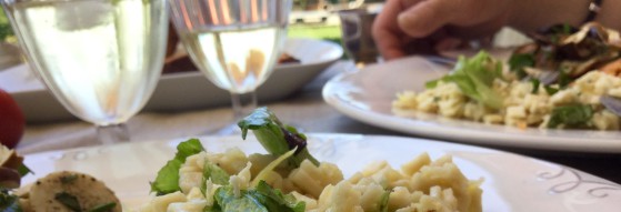 Salade de pâtes citronnée