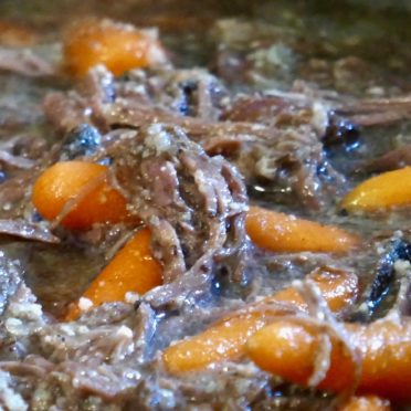 recette effilochée de boeuf