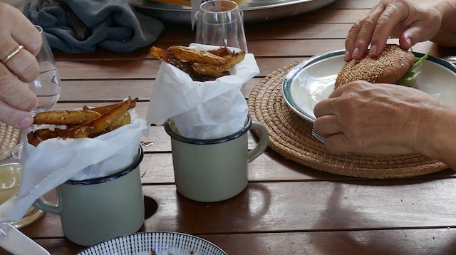 frites maison au four