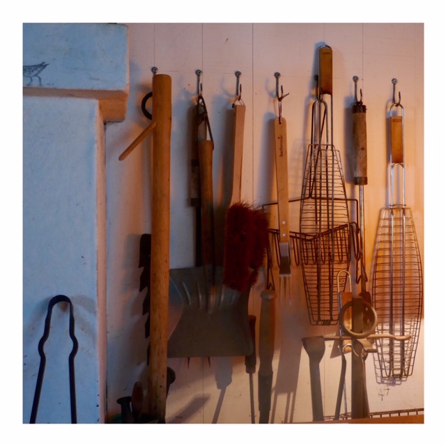 instruments pour une grillade