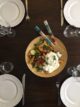Salade de fin d'été : nectarines, tomates, burrata