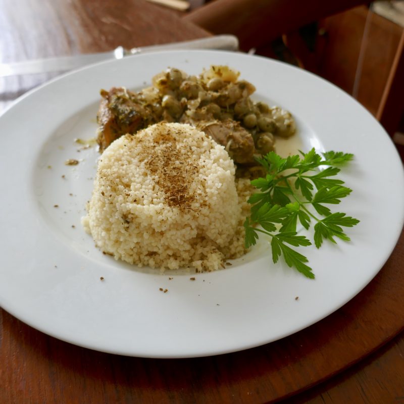 tajine de veau aux fèves